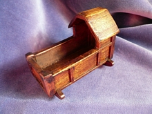 Tudor Rocking Crib/Cradle